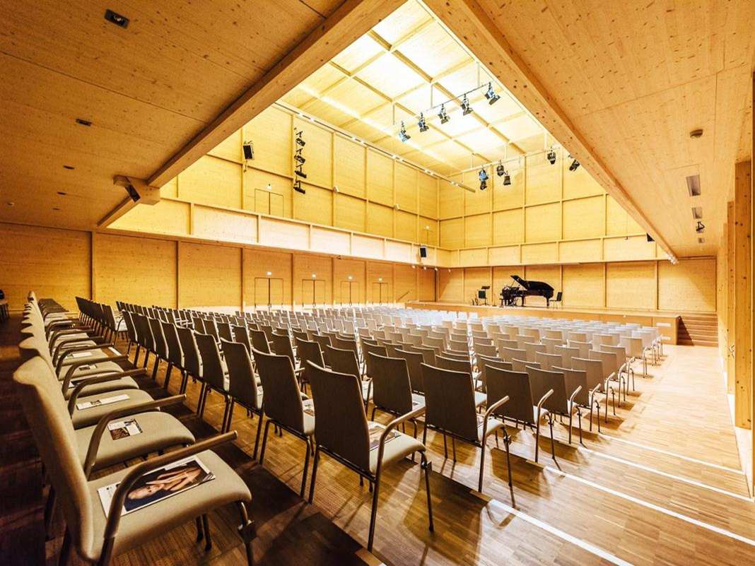 Konzertsaal Lisztzentrum Raiding, Foto: © Rudy Dellinger