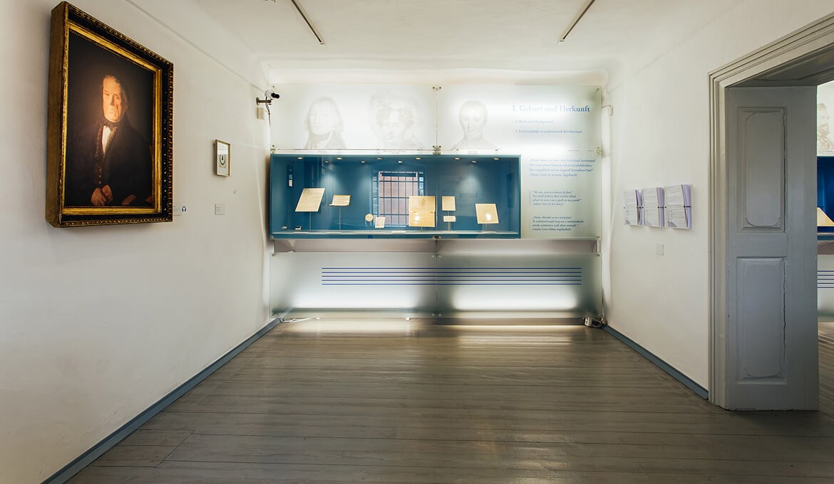 Dauerausstellung im Liszt-Haus Raiding, Foto: © Heiling / Lorenz