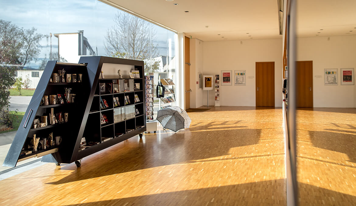 Der Museumsshop im Liszt-Zentrum Raiding, Foto: © Heiling / Lorenz